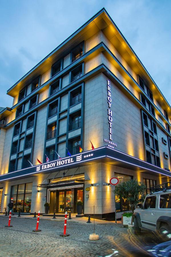 Erboy Hotel Istanboel Buitenkant foto
